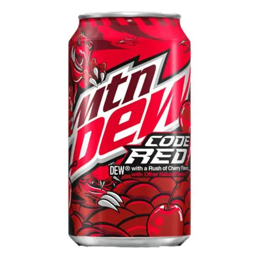 Mountain Dew Code Red VE: 12 x 355ml zzgl. Pfand