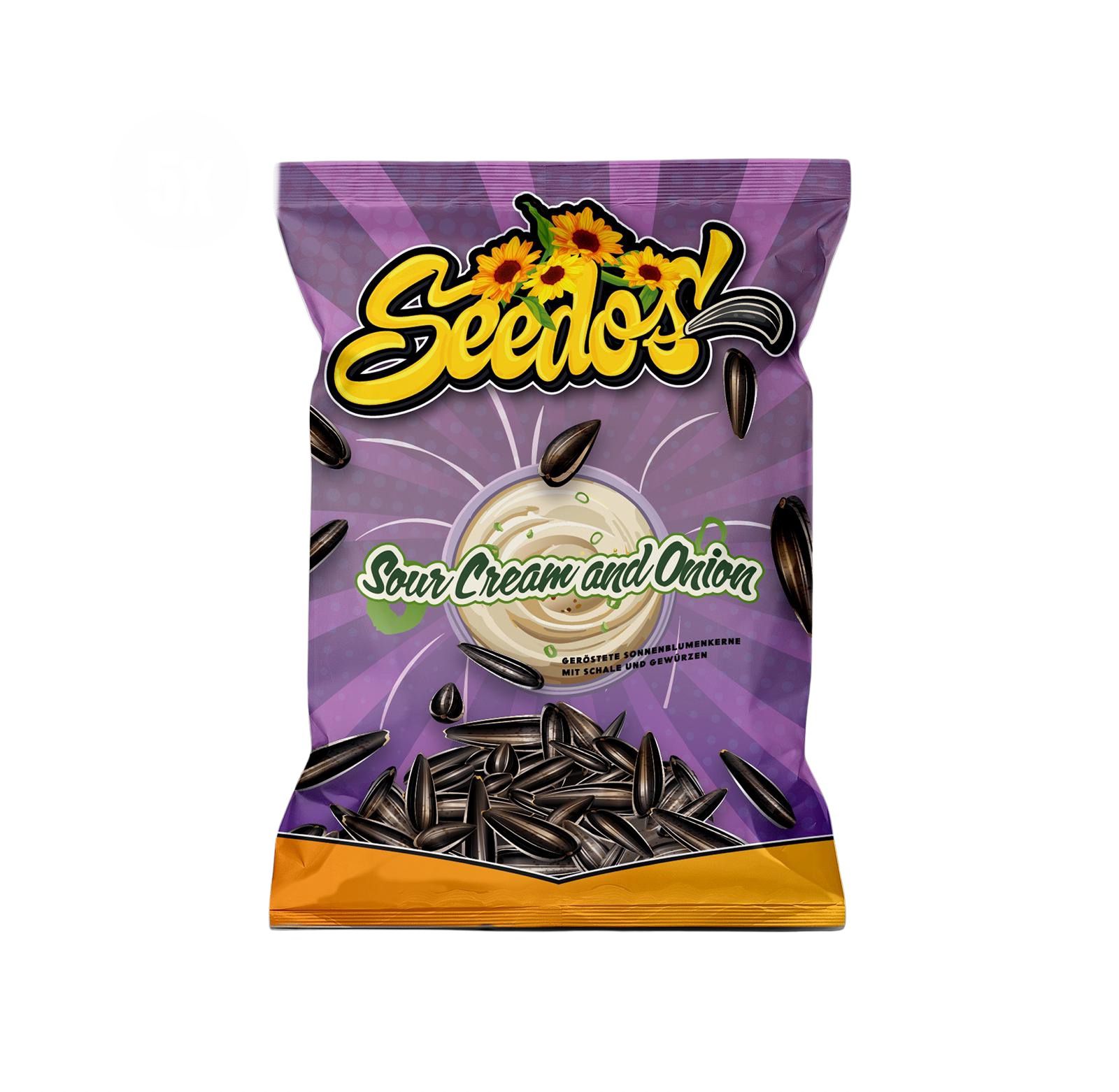 Seedos Sonnenblumenkerne Sour Cream 36 x 120g