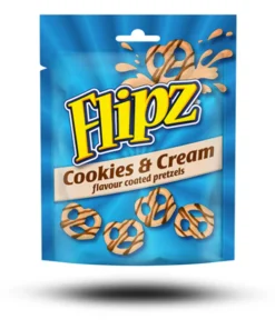 Flipz Cookies & Cream Pretzels 6 x 90g