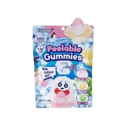 Cokoc Peeling Soft Candy Mixed Fruit 50 x 60g