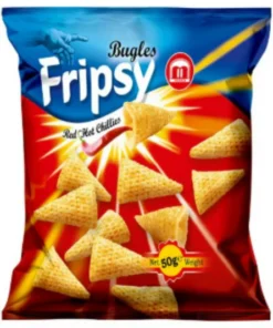 Fripsy Bugles Red Hot Chillies 25 x 50g