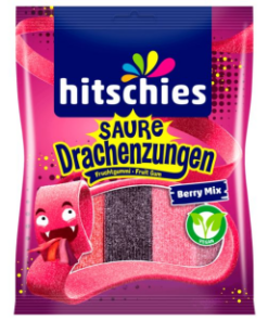 Hitschler hitschies Saure Drachenzungen Berry Mix vegan 20 x 125g