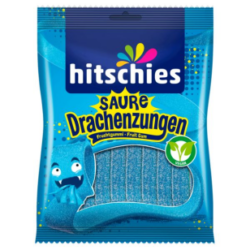 Hitschler hitschies Saure Drachenzungen Blau vegan 20 x 125g