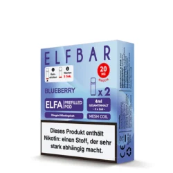 ELFA Pods 20 mg/ml Blueberry VE: 10 x 1Stk.