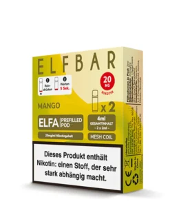 ELFA Pods 20 mg/ml Mango VE: 10 x 1Stk.