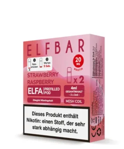 ELFA Pods 20 mg/ml Strawberry Raspberry VE: 10 x 1Stk.