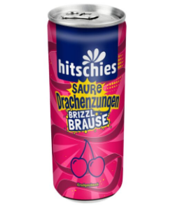Hitschler hitschies Saure Drachenzungen brizzl Brause Kirsche 24 x 250ml zzgl. DPG-Pfand