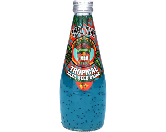 Thai Tiki - Basil Seed Drink Tropical 24 x 290ml !PALETTENVERSAND!