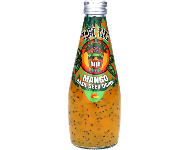Thai Tiki - Basil Seed Drink Mango 24 x 290ml !PALETTENVERSAND!