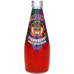 Thai Tiki - Basil Seed Drink Strawberry 24 x 290ml !PALETTENVERSAND!