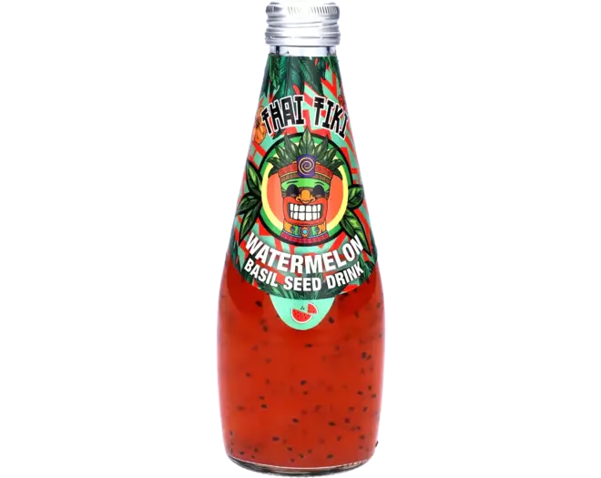 Thai Tiki - Basil Seed Drink Watermelon 24 x 290ml !PALETTENVERSAND!