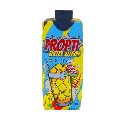 Propti Eistee Zitrone zuckerfrei 12 x 500ml