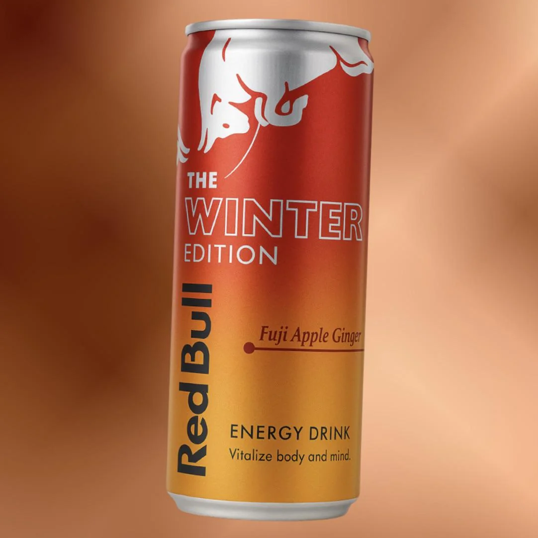 Red Bull Winter Edition 2025 Fuji-Apfel & Ingwer (Dänemark) 24 x 250ml zzgl. DPG-Pfand