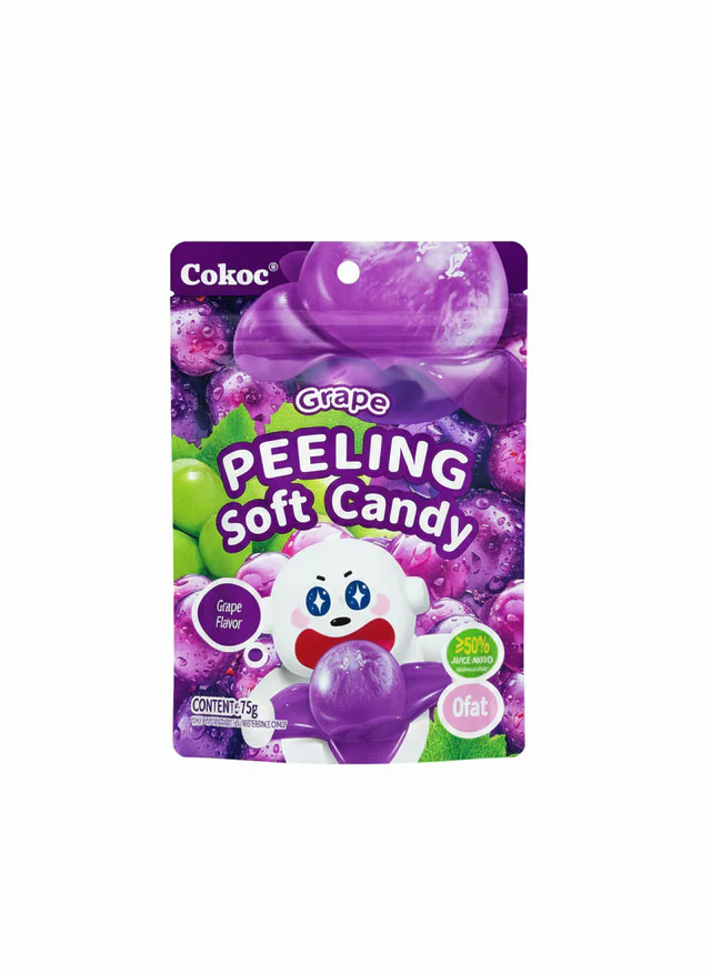 Cokoc Peeling Candy Grape 10 x 75g