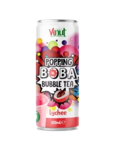 Vinut Bubble Tea Lychee 24 x 320ml zzgl. DPG-Pfand
