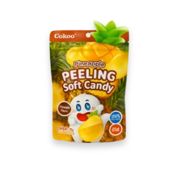 Cokoc Peeling Candy Pineapple 10 x 75g