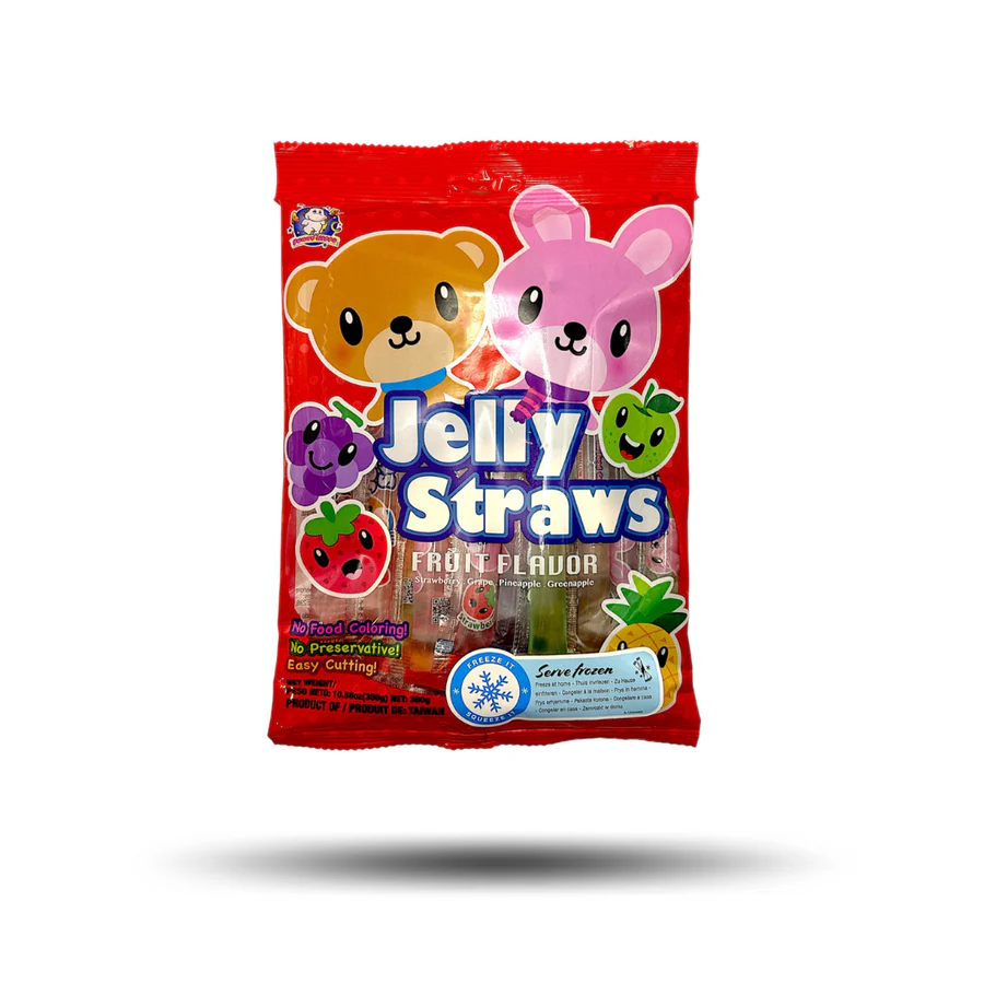 Jelly Straws Bunny & Bear 30 x 300g