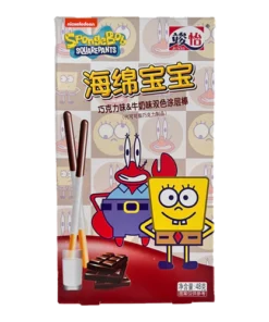 Spongebob Coated Stick Chocolate & Milk 36 x 48g