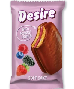 Soft Cake "Desire" Forest Fruits Jam 24 x 50g