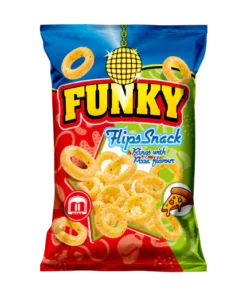 Funky Flips Rings Pizza 16 x 80g