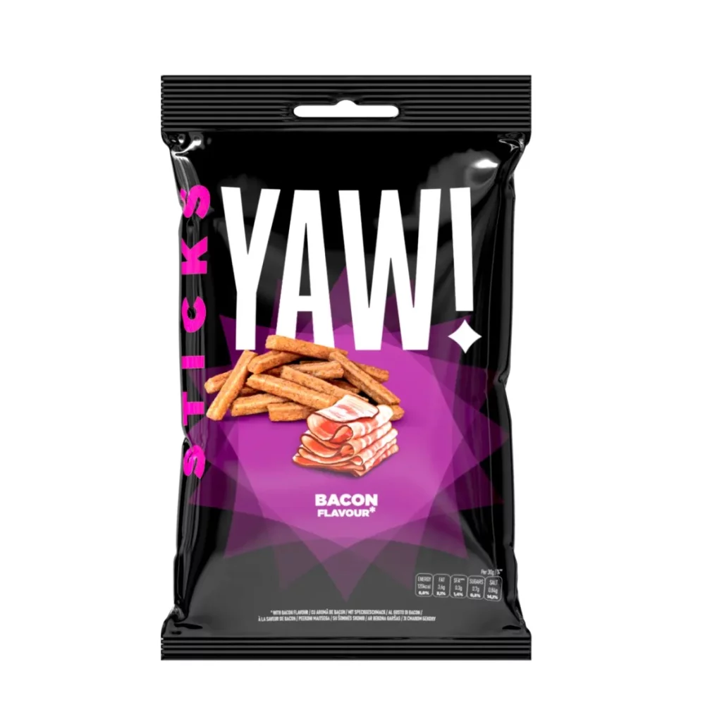 YAW Sticks Bacon 32 x 50g