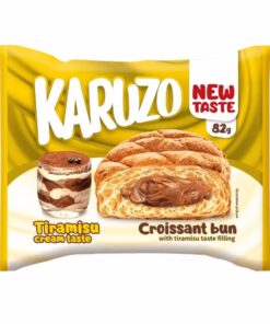 Karuzo Croissant Tiramisu Cream 24 x 82g