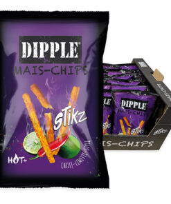 Dipple Mais Stikz Chilli & Lime 26 x 90g