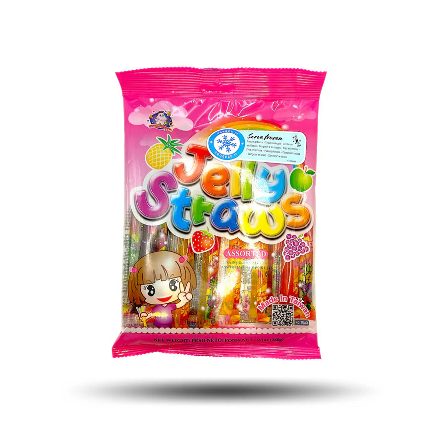 ABC Fruit Jelly Straws Assorted 30 x 260g