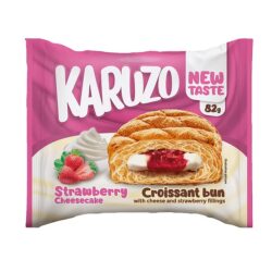 Karuzo Croissant Strawberry Cheesecake 24 x 82g