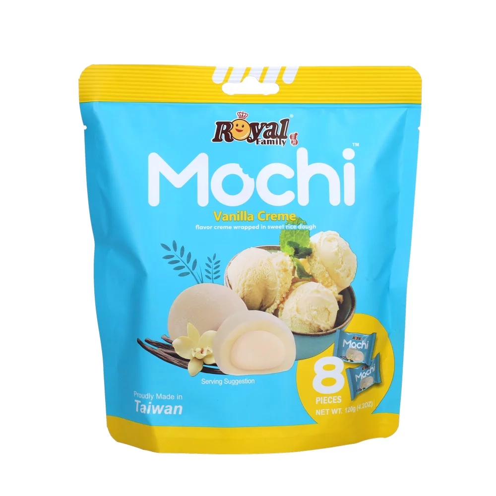 Royal Family Mochi Vanilla Creme 12 x 120g