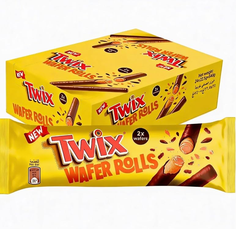 Twix Wafer Rolls 12 x 22,5g