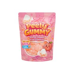 Peely Gummy Peach Shaped 12 x 60g