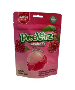 Amos - Peelerz Gummy Raspberry 24 x 65g