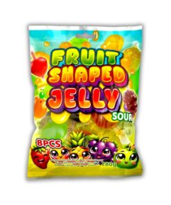 Fruit Shaped Jelly Sour Bag 24 x 280g