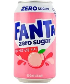 Fanta White Peach Zero 24 x 350ml