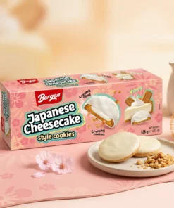 Bergen Japanese Cheesecake Style Cookies 18 x 128g