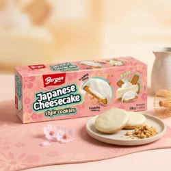 Bergen Japanese Cheesecake Style Cookies 18 x 128g