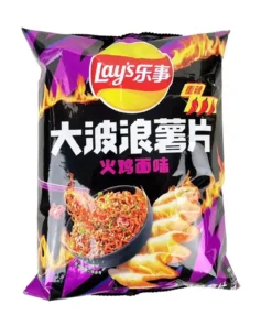 Lays Bag Big Wave Hot Chicken Noodle 22 x 70g