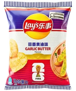Lays Bag Garlic Butter 22 x 70g