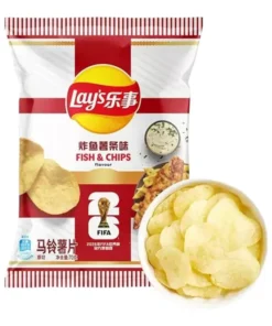 Lays Bag Fish & Chips 22 x 70g
